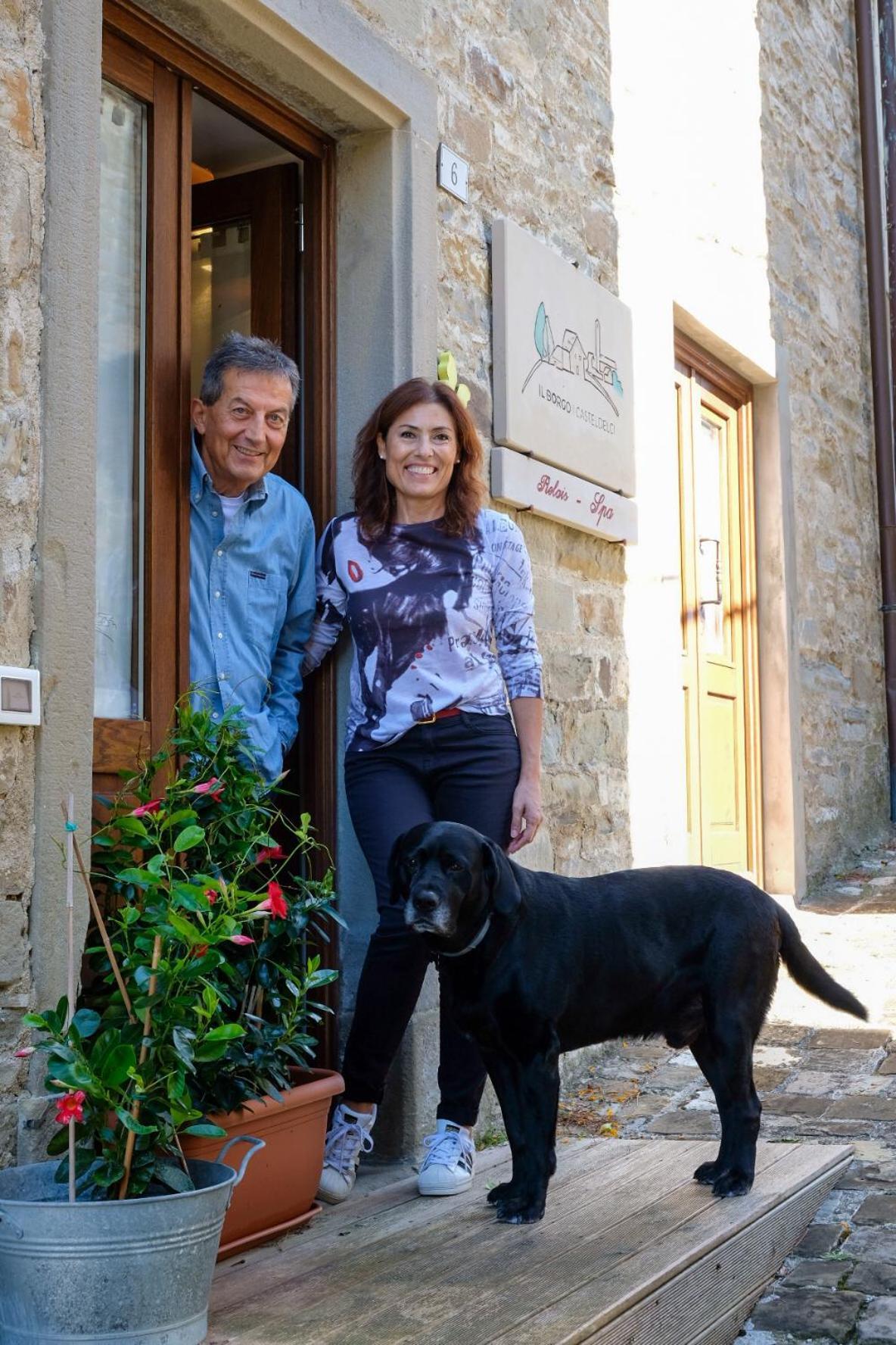 Hotel Il borgo Casteldelci Esterno foto